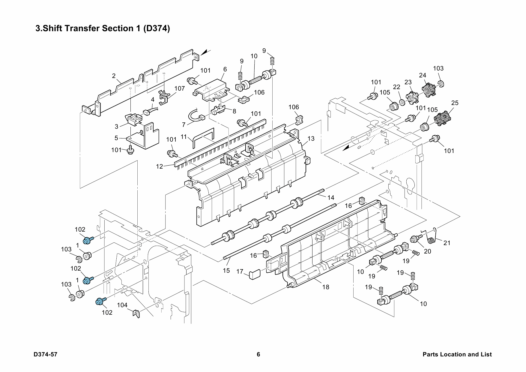 RICOH Options SR4030 D374 FINISHER Parts Catalog PDF download-3 RICOH Options SR4030 D374 FINISHER Parts Catalog PDF download-3